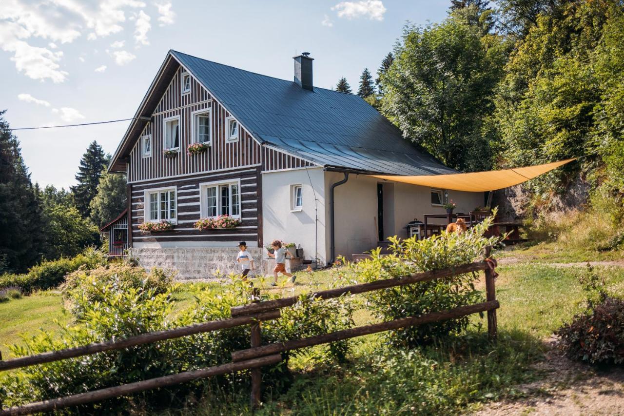 Chata Fajfrtka Villa Janov nad Nisou Exteriör bild